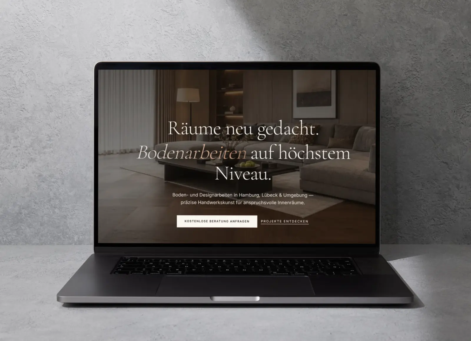 Website-Projekt Kreativboden – Webdesign von RiverOne Hamburg